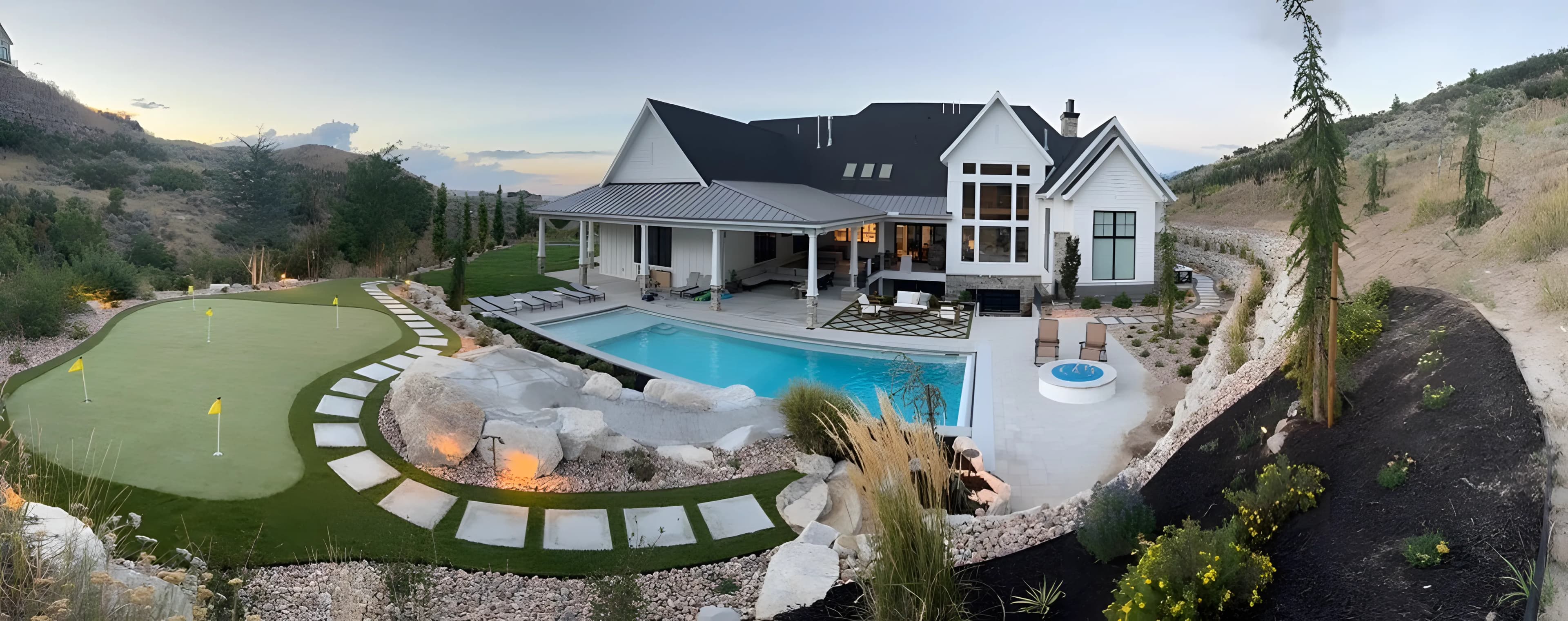 Modern mountain architecture in the Wasatch Back