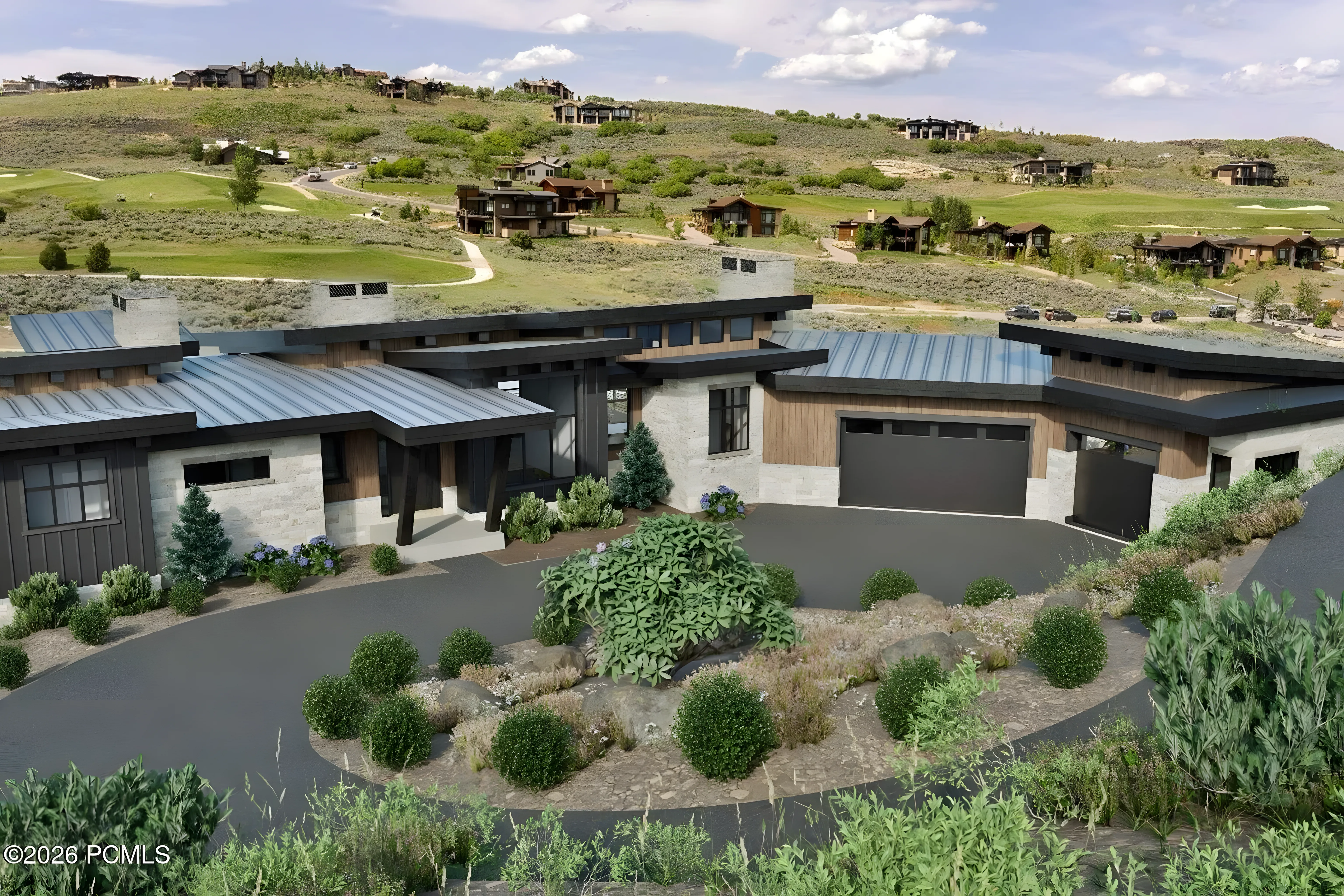 Tuhaye Golf Retreat custom home on the 7th fairway